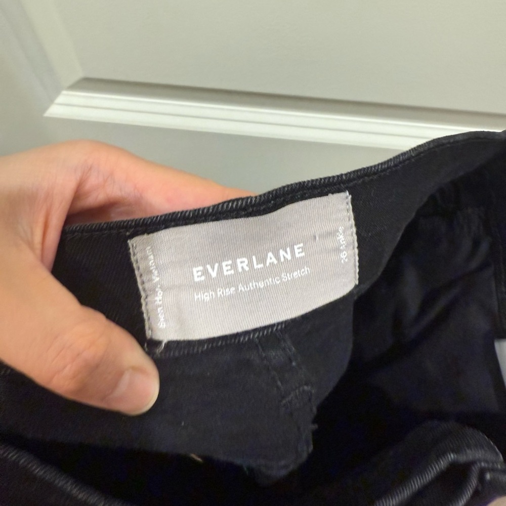 Everlane Black Denim Pants